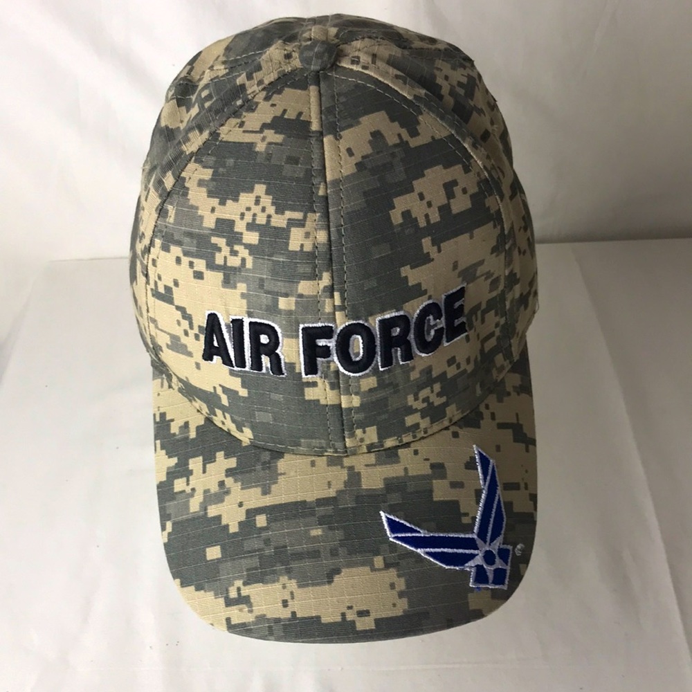 Air force camo cap NWOT